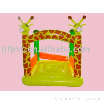cartoon jumping castle